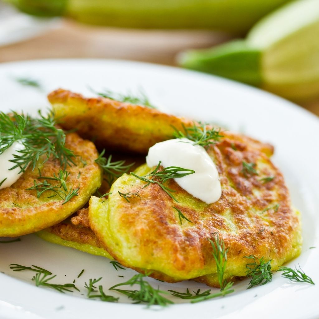Savory Zucchini Pancakes