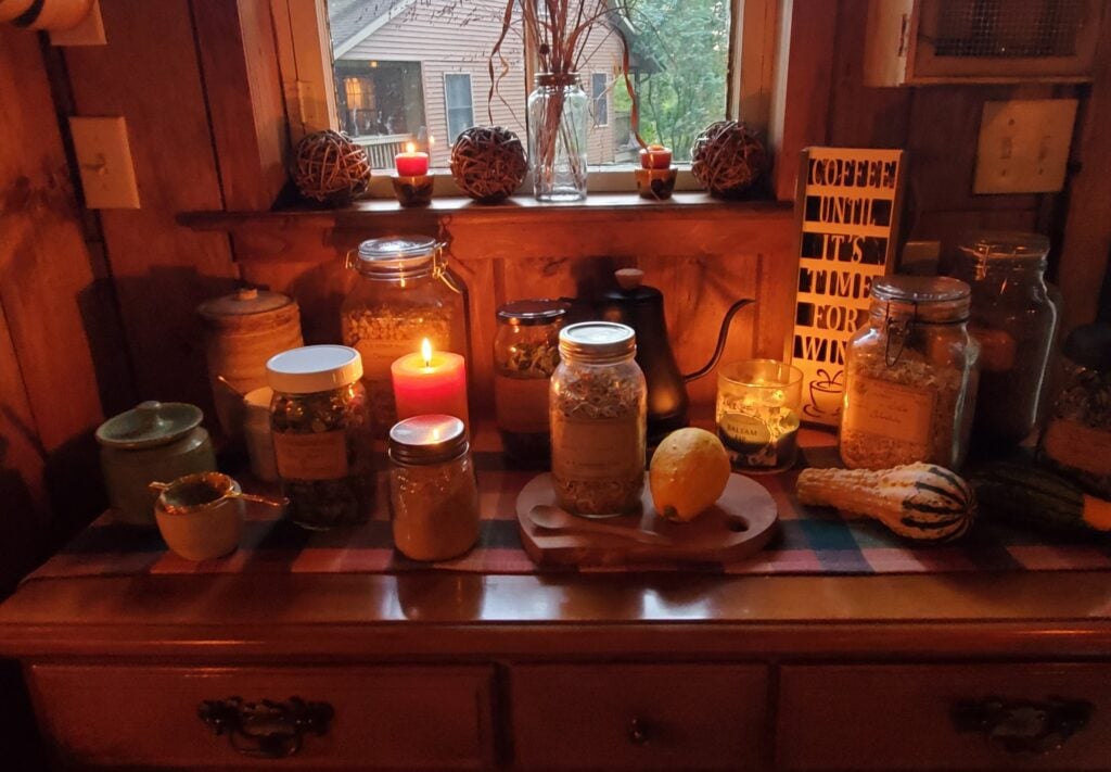 The Outdoor Apothecary samhain celebration
