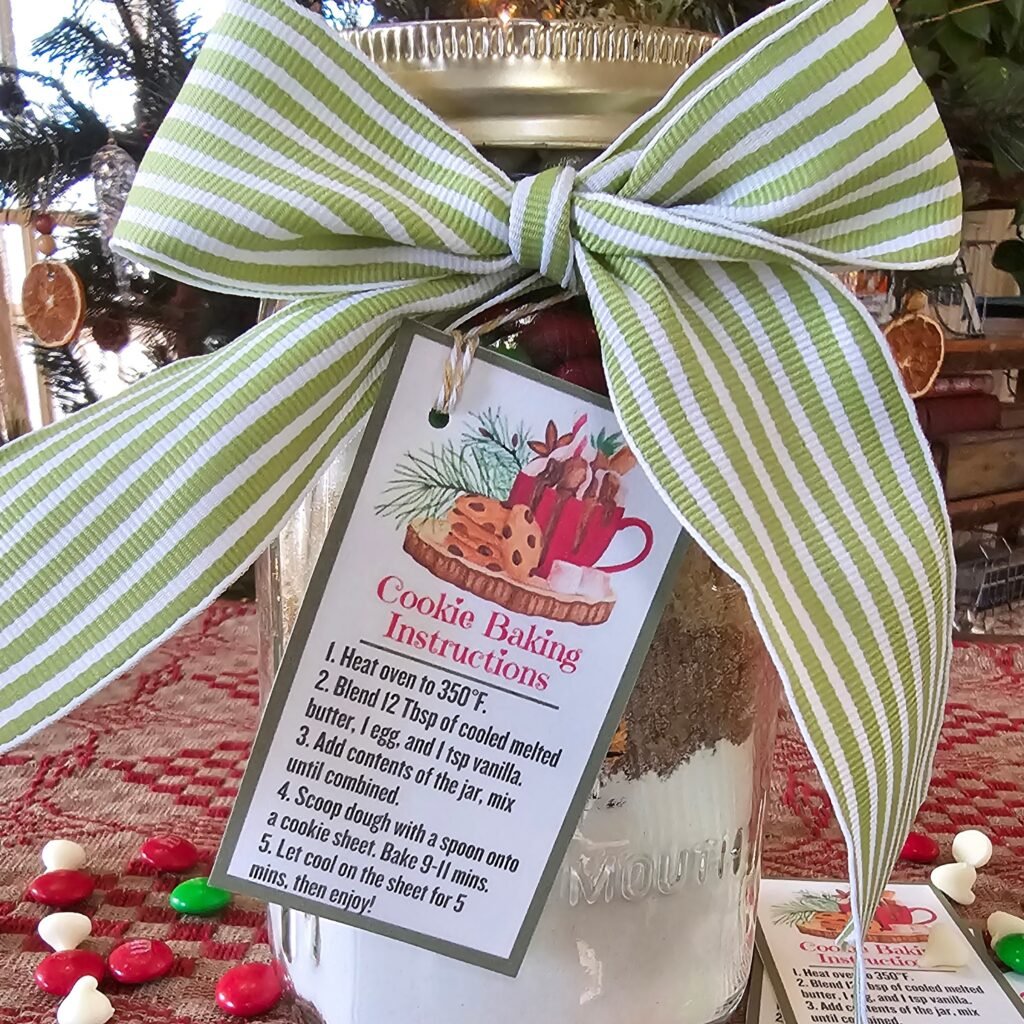 The Outdoor Apothecary Christmas cookies in a jar