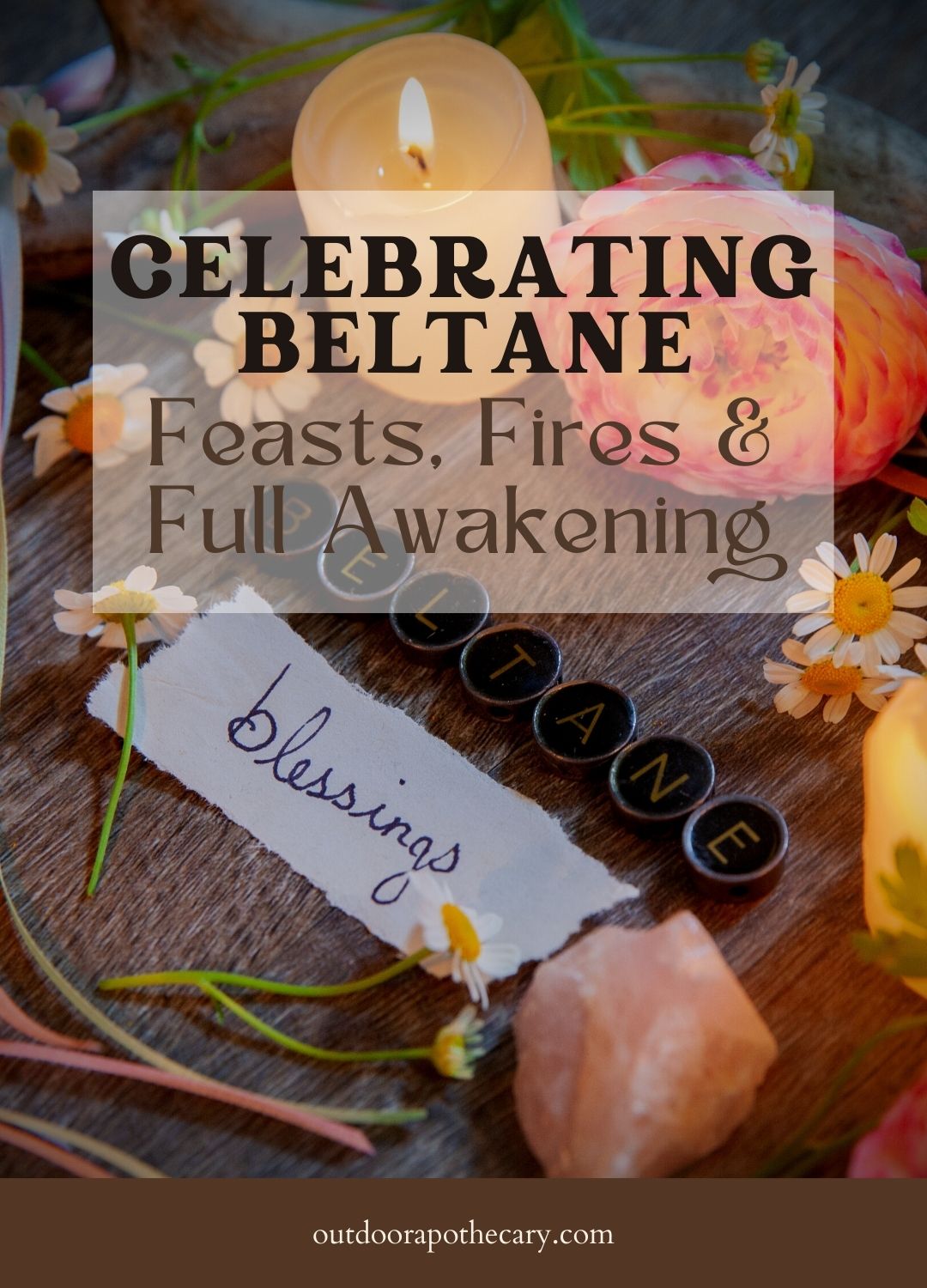 The Outdoor Apothecary celebrating beltane