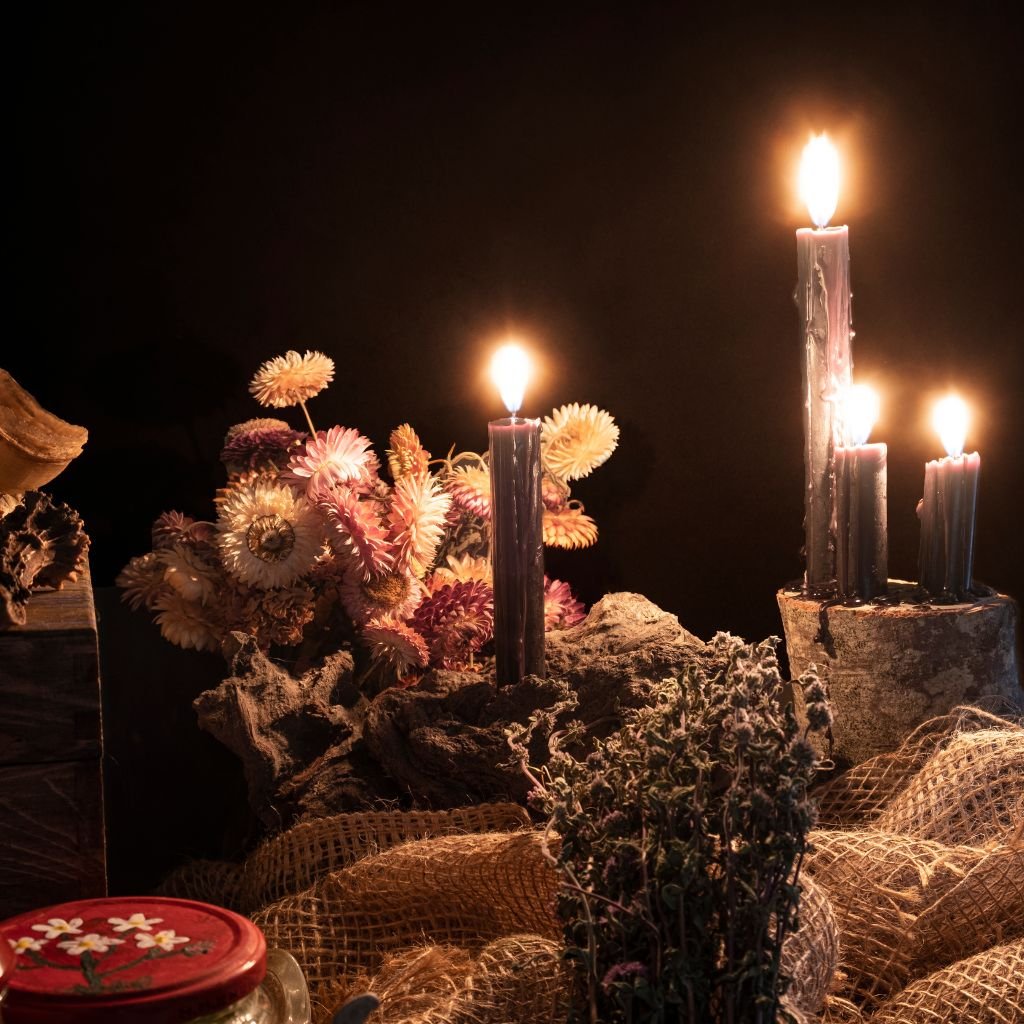 The Outdoor Apothecary imbolc altar