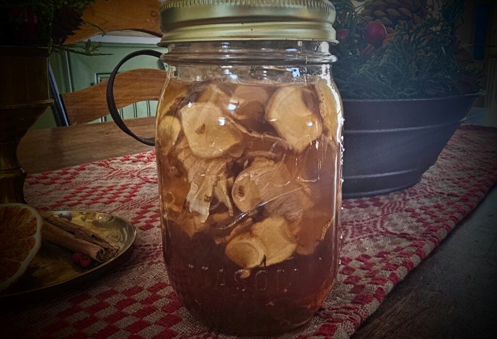 fermented ginger honey