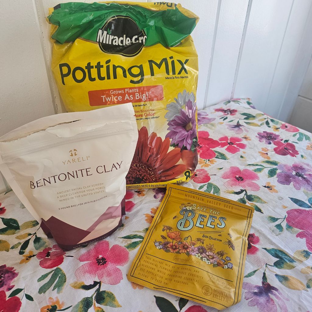 The Outdoor Apothecary DIY seed bombs save the bees seed mix