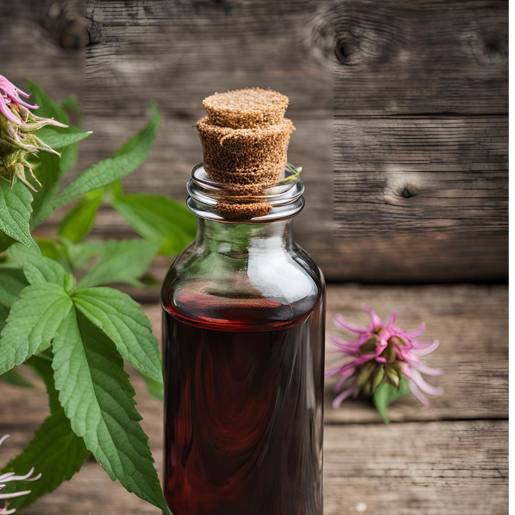 The Outdoor Apothecary bee balm tincture