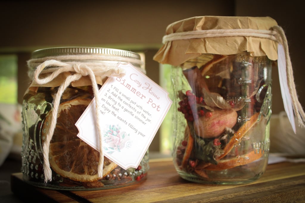 The Outdoor Apothecary diy simmer pot jars