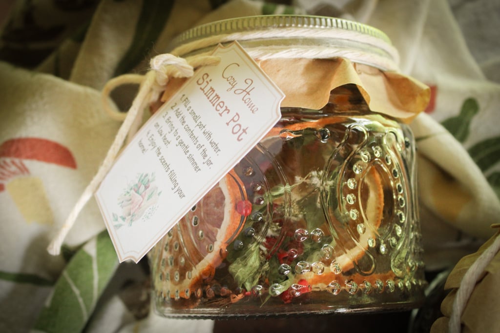The Outdoor Apothecary diy simmer pot jars