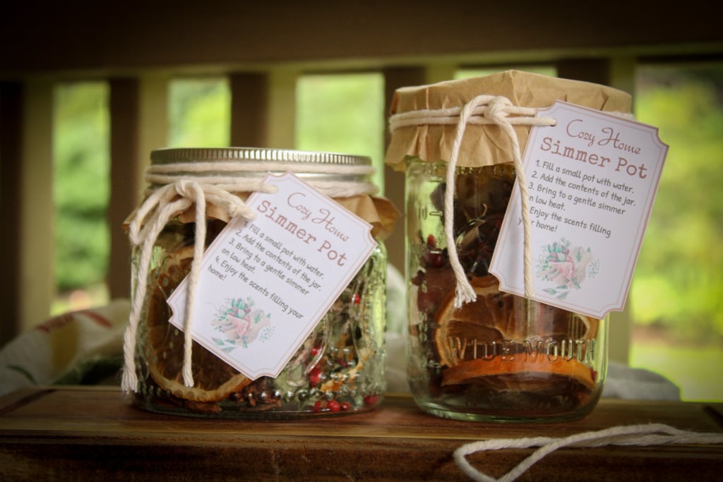 The Outdoor Apothecary diy simmer pot jars