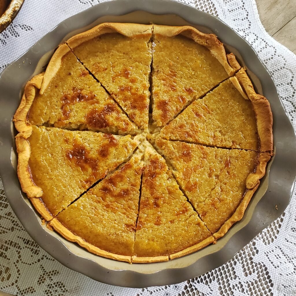 The Outdoor Apothecary recipe for butternut squash pie