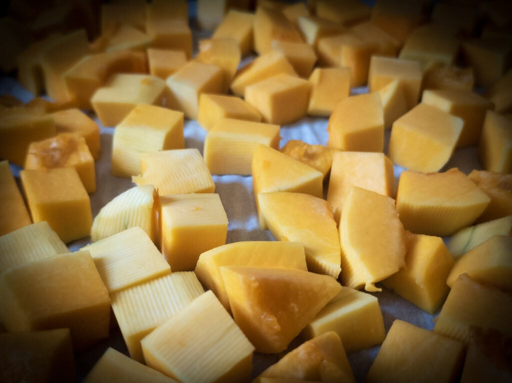 The Outdoor Apothecary freezing butternut squash