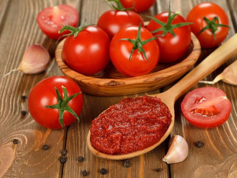 Health benefits of homemade tomato paste