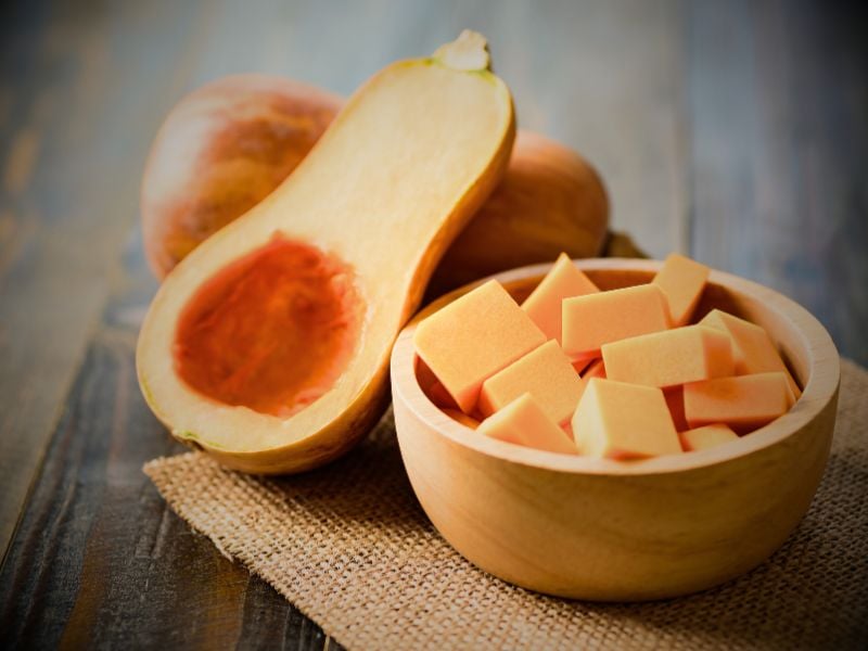 freezing butternut squash