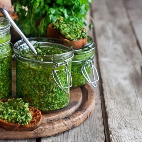 The Outdoor Apothecary How to make and freeze pesto