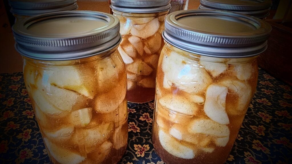 The Outdoor Apothecary canning apple pie filling