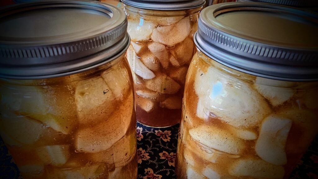 The Outdoor Apothecary canning apple pie filling