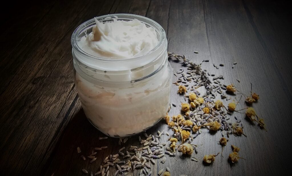 The Outdoor Apothecary lavender chamomile lotion