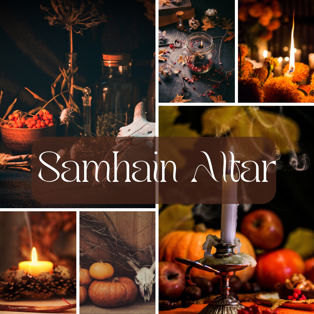 The Outdoor Apothecary samhain altar