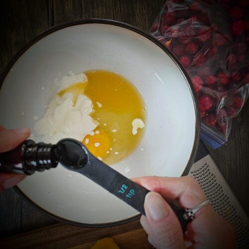 The Outdoor Apothecary cranberry orange scones