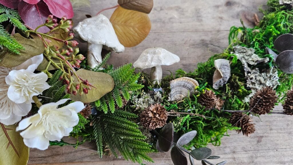 The Outdoor Apothecary crescent moon wreath