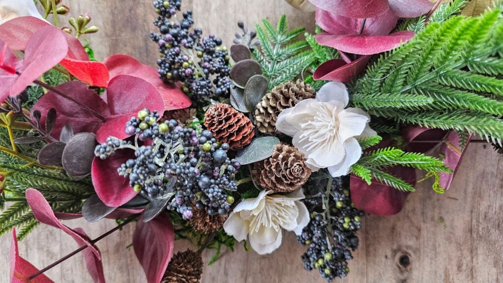 The Outdoor Apothecary crescent moon wreath