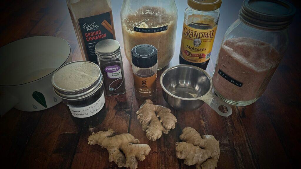 gingerbread syrup ingredients
