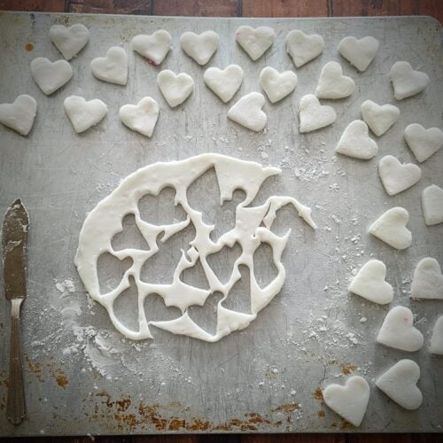 homemade air dry clay