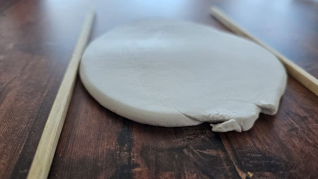 air dry clay flower frogs