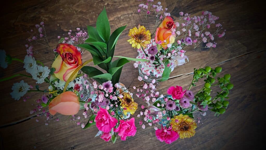 air dry clay flower frogs