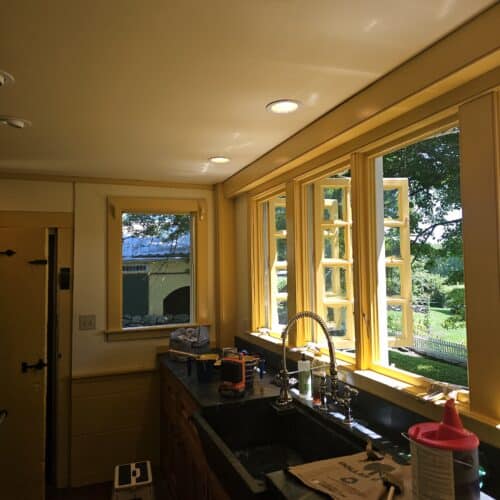 bailey farm kitchen: living in a 1790 home