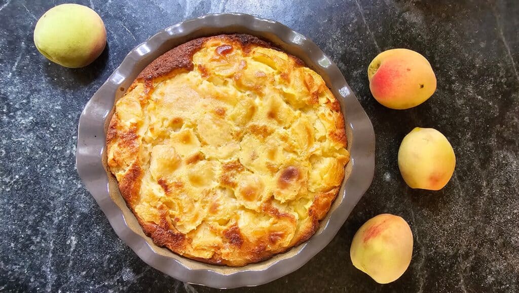 fruit custard pie