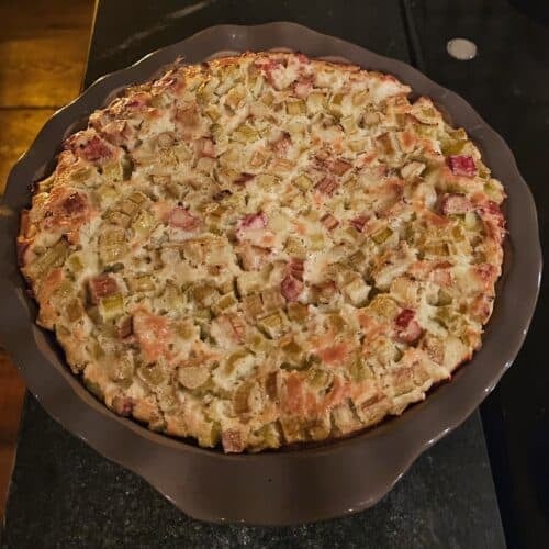 fruit custard pie