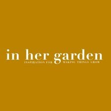 in her garden magazine in her garden magazine